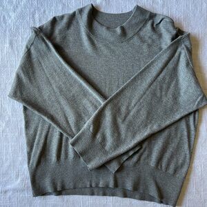 A New Day: Light Grey Sweater (Large)